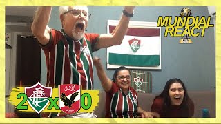 FAMÍLIA TRICOLOR REAGE A 2 FLUMINENSE X 0 AL AHLY - MUNDIAL DE CLUBES 2023