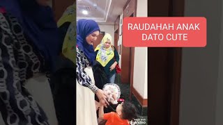 Comelnya raudhah arshiyah kena ajak menari oleh doctor 😍😍 sporting lh datin..