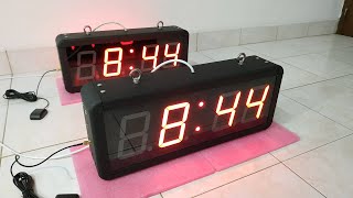 DIGITAL WALL CLOCK - CLK4D4DR_GPS