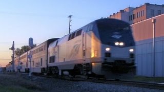 Amtrak 52 (Texas eagle) at Longview, Tx. 10/31/2012 ©