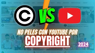 Como no infringir derechos de autor en YouTube 2024 Sube un vídeo sin problemas de copyright 2024