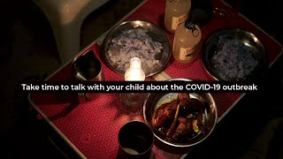 Take time to talk with your child about the COVID-19 outbreak