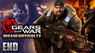 GET ME OFF THIS GAME!!! / GEARS OF WAR Walkthrough (Insane) Ending