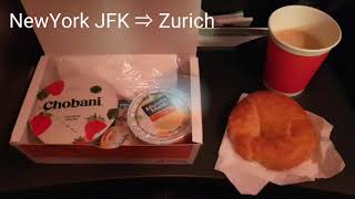 SWISS A330-300 NEWYORK JFK → ZURICH ECONOMY