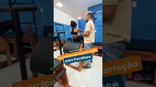 Exercício para escoliose #fisioterapia #escoliose #exercício