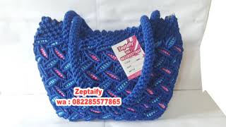 Tas Tali Kur Motif Daun Kombinasi Warna By Zeptaifyx