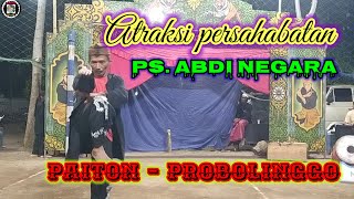 Ajang persahabatan dari Ps. ABDI NEGARA.. || Paiton Probolinggo..