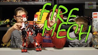 LEGO Ninjago Rad Fire Mech 70615 Review