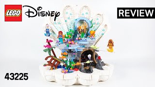 레고 디즈니 43225 인어공주의 조개 궁전(Disney The Little Mermaid Royal Clamshell) - 리뷰_Review_레고매니아_LEGO Mania