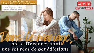 RTA - Dans le mariage, les nos différences sont des sources de bénédictions | Mickaelle Louis