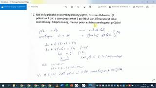 Szöveges feladatok (fejek és lábak száma, stb.) - matematika, 7. osztály