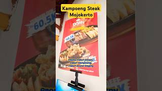 Promo Kampoeng Steak Mojokerto #kampoengsteak #kampoengsteakmojokerto