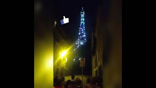 fireworks view on Bastille day #shorts #eiffeltower #trend  #viral #paris #shortsfeed