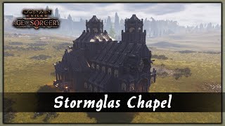 HOW TO BUILD A STORMGLAS CHAPEL [SPEED BUILD] - CONAN EXILES