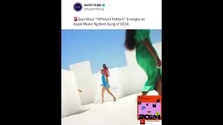 Seyi Vibez “Different Pattern” Emerges Apple Music Nigeria Best Song 2024 #applemusic #seyivibez