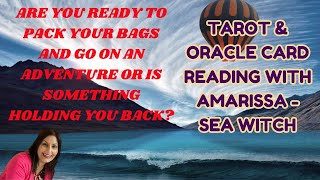 Are you ready to pack your bags and go on an adventure or is something holding you back? ☀✈🚉 🚙🚍