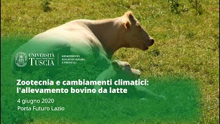 🖥️ Zootecnia e cambiamenti climatici: l'allevamento bovino da latte