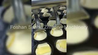 Grilled Cheese Bread Spreading Coating Machine with cheese sauce