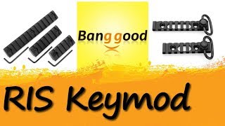 Présentation de Rails d'interface Keymod, disponibles sur Banggood