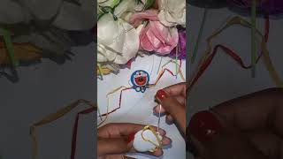 ||Diy doraemon rakhi||kid's rakhi||#karabi#cartoon  #shortvideo #viral #rakshabandhan #rakhi #craft