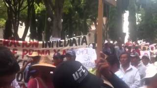 Cholultecas piden liberación de activistas