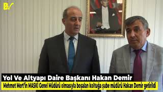 Yol Ve Altyapı Daire Başkanı Hakan Demir