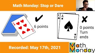 Math Monday: Stop or Dare