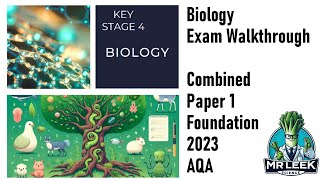 Biology Combined Paper 1 Foundation AQA Walkthrough