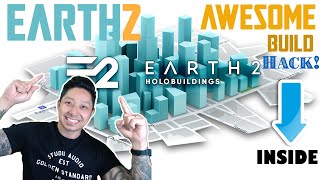 Earth 2 - Holo Building Basics! Learn from a noob! 🏰 🏯 🏟 Cool hack to design intricate shapes!