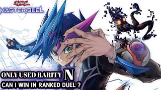 CAN I WIN WITH DECK RARITY N ONLY? YUGIOH MASTER DUEL INDONESIA