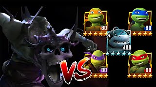 TMNT Legends Armaggon & Ninja Turtles Nick Team