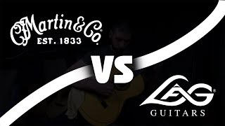 AKUSTİK KARŞILAŞTIRMA - LAG MARTINDEN İYİ Mİ? - MARTIN DXK2AE VS LAG T500 DCE TRAMONTANE