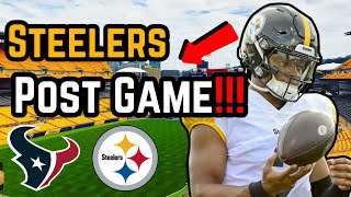 Pittsburgh Steelers POSTGAME Wrap Up! (Preseason Week One) With @steelers