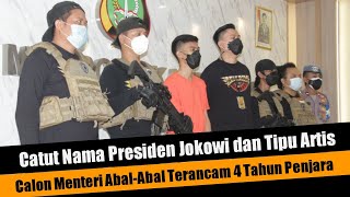 Pria Ini Tipu Artis Dengan Catut Nama Presiden Jokowi