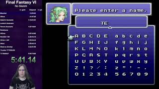 Final Fantasy VI - No Sketch Speedrun (3:58:52)