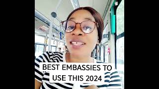 BEST EMBASSIES TO USE IN NIGERIA AND SECURE THAT VISA. #duet #abroad #japa #like #subscribe #share