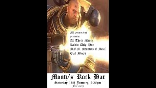 King In The North - Evil Blood live @ Monty's  Dunfermline January 2020.