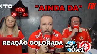 REAÇÃO COLORADA - GRÊMIO 0x1 INTER | "AINDA DA" KKKKKKK