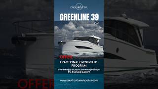 Experience Luxury Sailing: Own a Share in the GREENLINE 39 Yacht Today! #timeshare #yacht