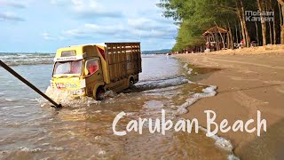 OLENG di Pantai Goyang-Goyang terkena OMBAK