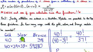 MDM4U - 2.3 Permutations and Factorials