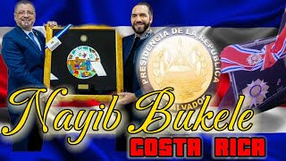 Nayib Bukele en Costa rica🇸🇻 está en vivo