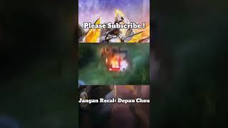 Jangan Recal² Depan Chou | Chou Tiktok | Chou Montage | Tiktok Mobile Legends