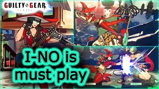 You have to play I-NO in this game  Guilty Gear Character guide trailer reaction