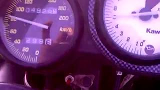 Kawasaki Ninja RR 150  -  100km/h @ 5500rpm