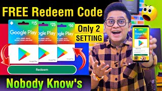 Earn Playstore Gift Vouchers at ₹0/- | How to get free google redeem codes | Special Giveaway