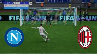 FIFA 23 - NAPOLI VS MILAN PENALTY SHOOTOUT | GAMEPLAY PC #ibrahimovic #kvaratskhelia