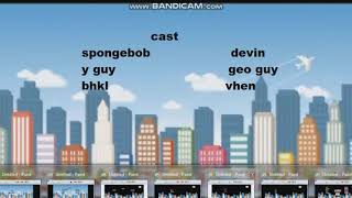 spongebob city credits