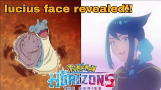 lucius face revealed!! | pokemon horizons ep 32 review