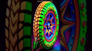 Superheroes as Car Wheel💥Avengers vs DC -All Marvel Characters #avengers #shorts #marvel #dc #ai